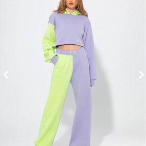 Dolls Kill Local Heros Sorbet Cropped Hoodie